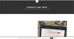 Desktop Screenshot of cookielawinfo.com